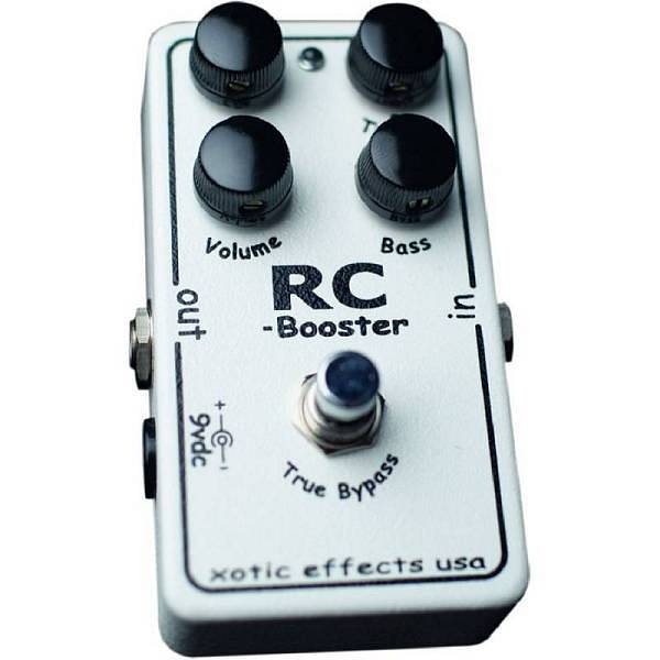 xotic rc booster - boutique booster true-bypass - buffer