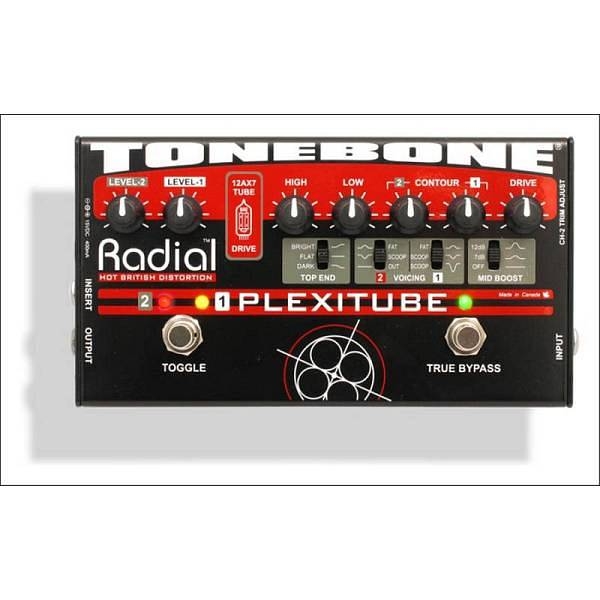 radial plexitube - pedale distorsione valvolare - tonebone