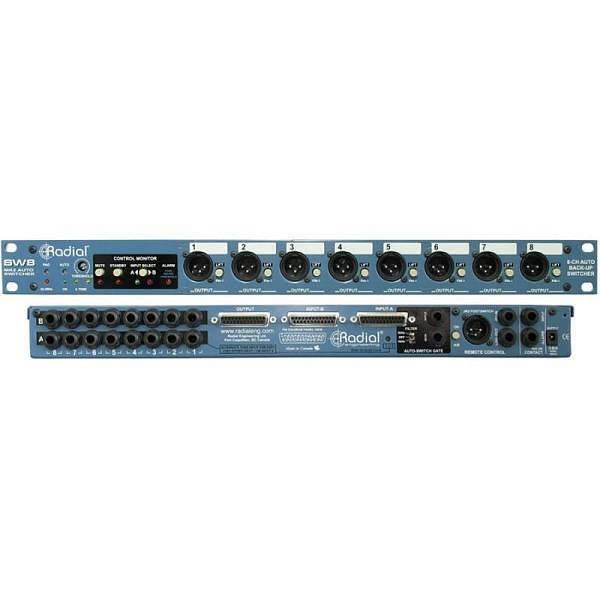 radial sw8 switcher canali 8+8