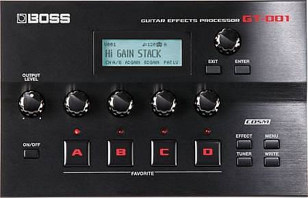 boss gt 001 - processore per chitarra