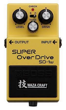 boss sd-1w - super overdrive (waza craft)