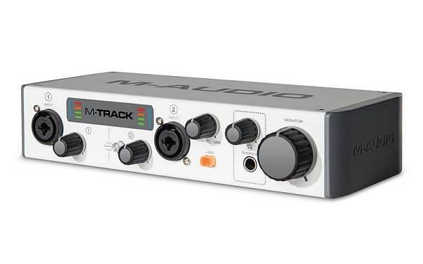 m audio m-track mkii - nuova versione mk2 - scheda audio 2 in 2 out con software