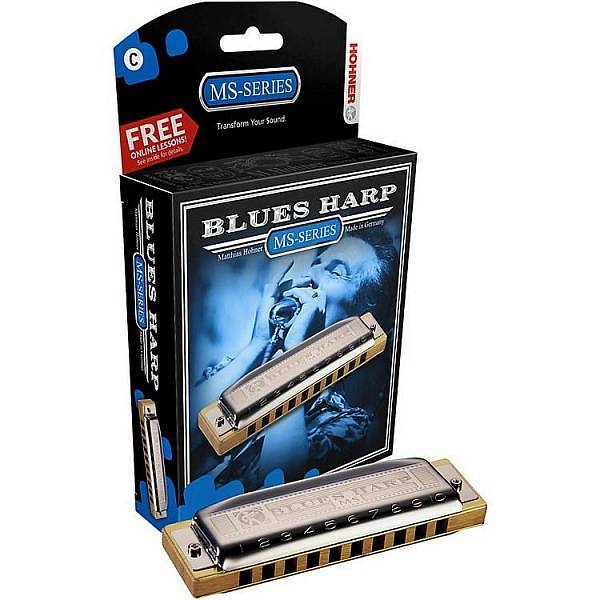 hohner ms-series blues harp - diatonica in do - c