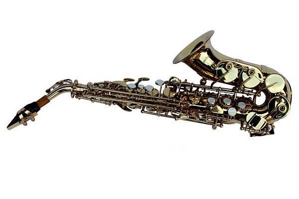 luke & daniel ssc310l - sax soprano curvo con custodia