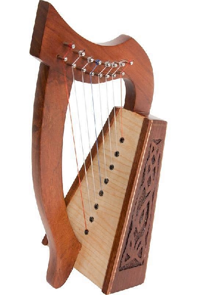 muses lilly harp - arpa celtica 8 corde - alta 40 cm