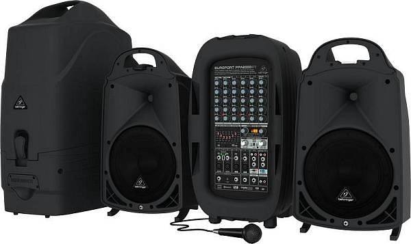 behringer ppa2000bt - sistema pa compatto con bluetooth