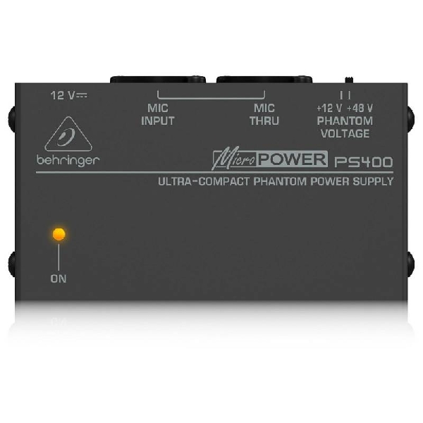 behringer ps400 micropower - alimentatore phantom