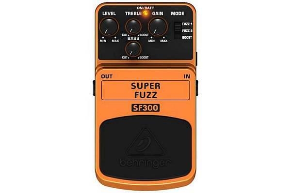 behringer sf300 - pedale super fuzz