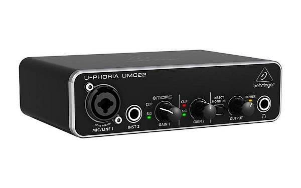 behringer u-phoria umc22