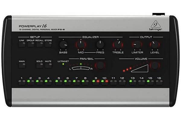 behringer p16-m - sistema di controllo monitor