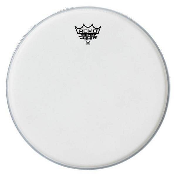 remo weatherking ambassador x coated 14 - pelle battente per rullante batteria