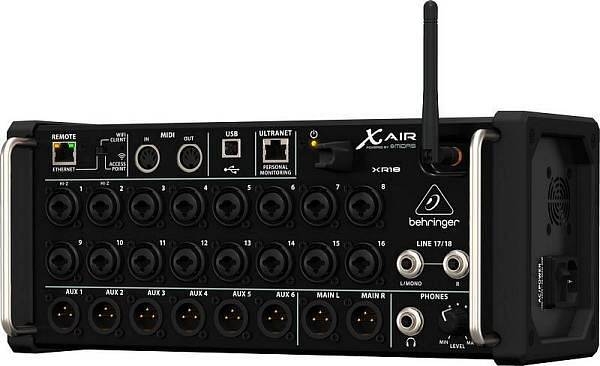 behringer xr18 - mixer digitale