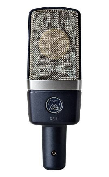 akg c214 - microfono a condensatore a diaframma largo - alternativa al c414