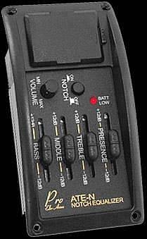 artec ate-n (8861) set preamplificatore per chitarra acustica