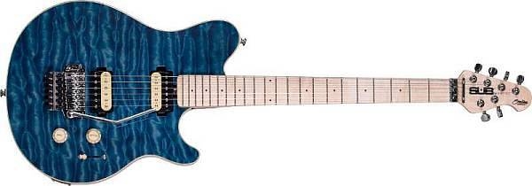 sterling by music man ax4-tbl - translucent blue