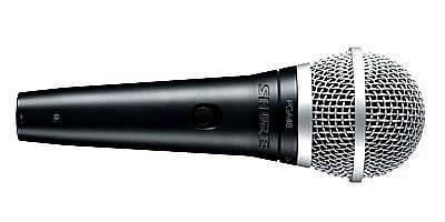 shure pga48-xlr-e - microfono dinamico con cavo cannon