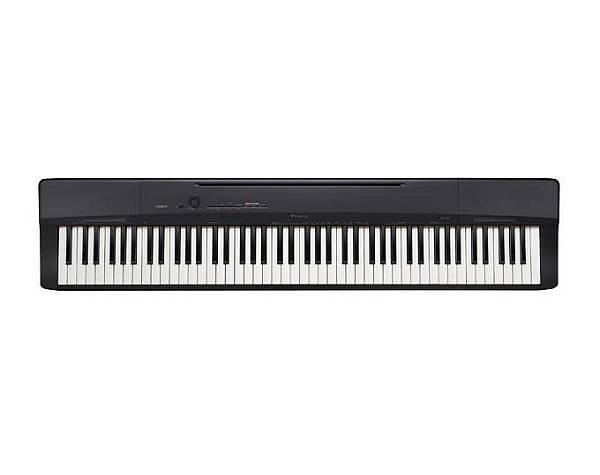 casio privia px 160 bk - pianoforte digitale - leggio e pedale inclusi.