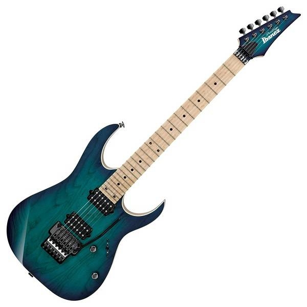 ibanez rg652ahm-ngb nebula green burst - prestige