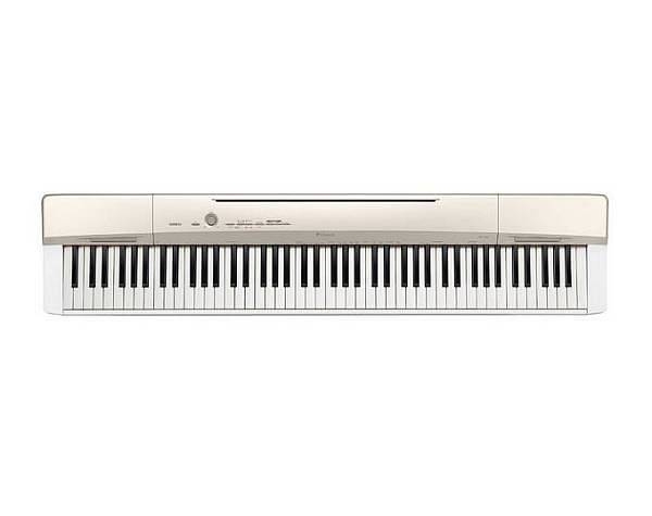 casio privia px 160 wh - pianoforte digitale - leggio e pedale inclusi.