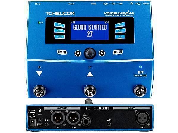 tc helicon voicelive play - multieffetto per voce