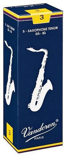 vandoren ancia per sax tenore - 3 - scatola 5 ance