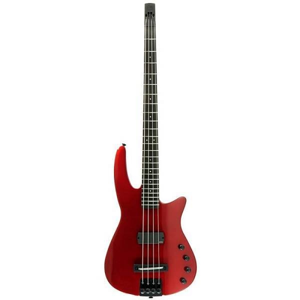 ns design wav4 bass guitar, met. crimson