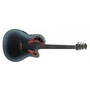 ovation ce 44-rbb celebrity elite mid cutaway reverse blue burst