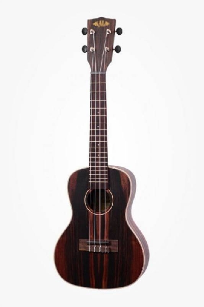 kala ka-eby-c - ukulele concerto striped ebony con borsa