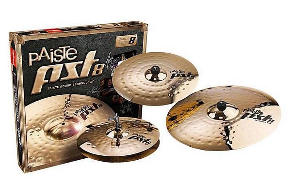 paiste pst8 universal set - piatti 14 16 20 reflector