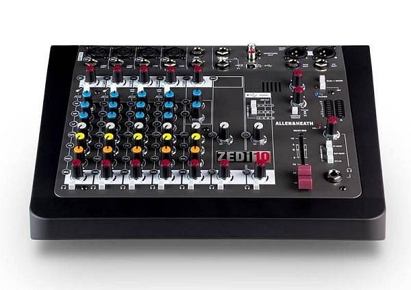 allen & heath zedi-10 - mixer con registrazione multitraccia