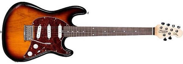 sterling by music man ct50-3ts - 3 tone sunburst - cutlass