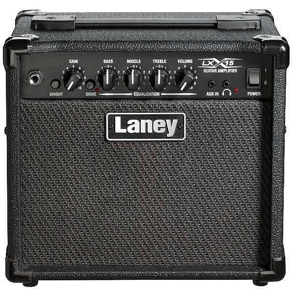 laney lx15 - combo 2x5 - 15w - amplificatore per chitarra elettrica