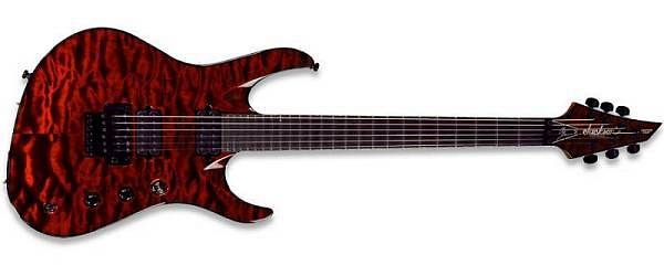 jackson chris broderick soloist 6 eb transparent red