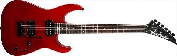 jackson js series dinky js11 amaranth fingerboard metallic red