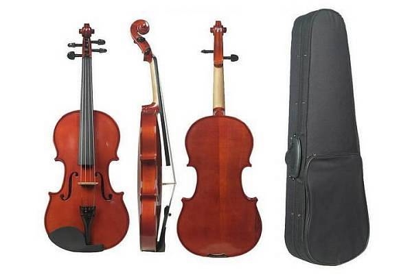 dam violino 4/4 student line con archetto e astuccio