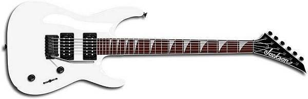 jackson js series dinky js22 dka arch top amaranth fingerboard snow white