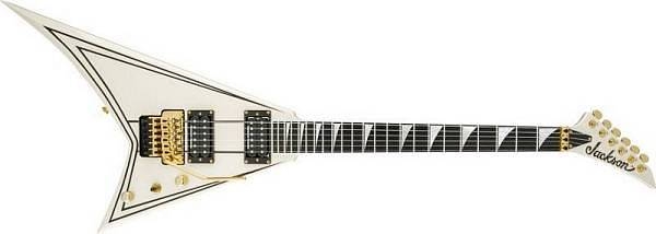 jackson pro series rhoads rrt3 eb ivory w/black pinstripes