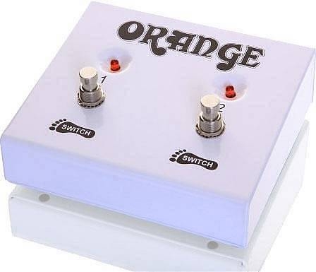 orange fs2 - footswitch 2 vie per serie crush pro, rockerverb, thunderverb, dual dark, or100h