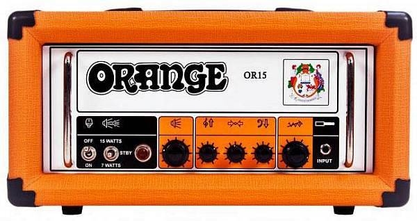 orange or15h - testata valvolare per chitarra 7 / 15 watt