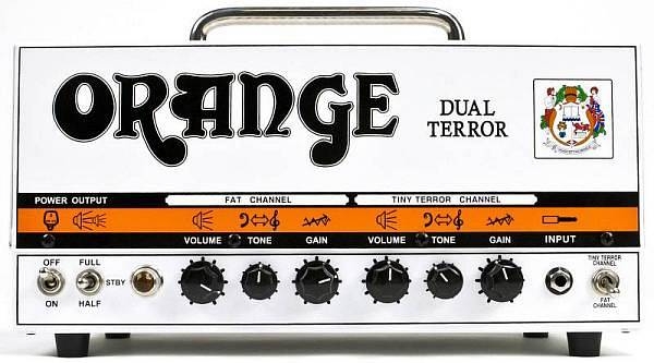 orange dual terror - testata valvolare 7/15/30 watt - due canali