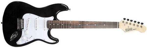 oqan qge-st10 bk - chitarra elettrica