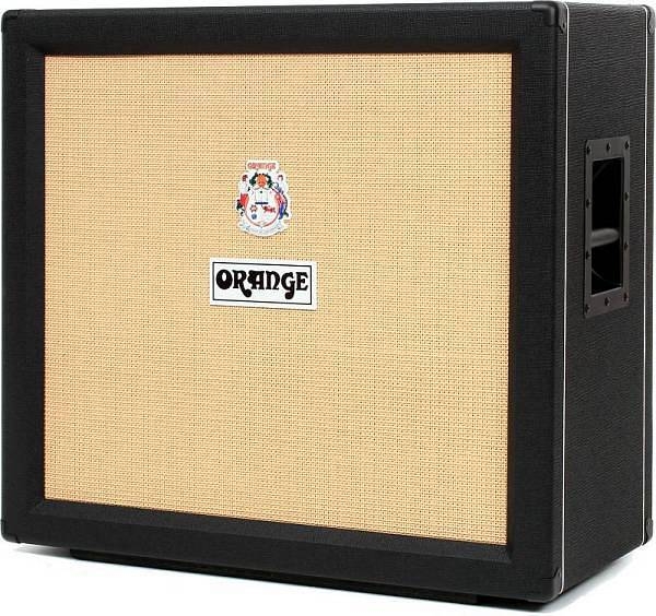 orange ppc412 bk - cabinet standard 4x12 vintage 30 - versione nera