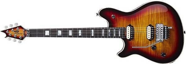 evh wolfgang usa lh eb 3 color sunburst