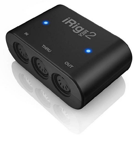 ik multimedia irig midi 2 - interfaccia midi per sistemi android, ios, pc e mac