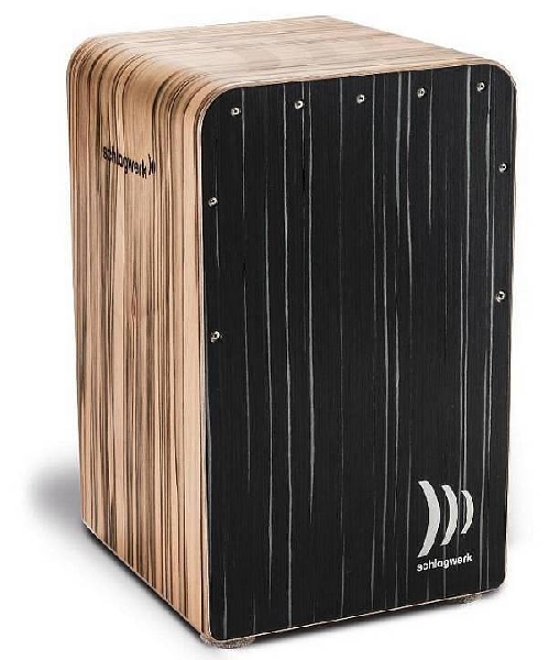 schlagwerk cp 608 - cajon fineline comfort dark night