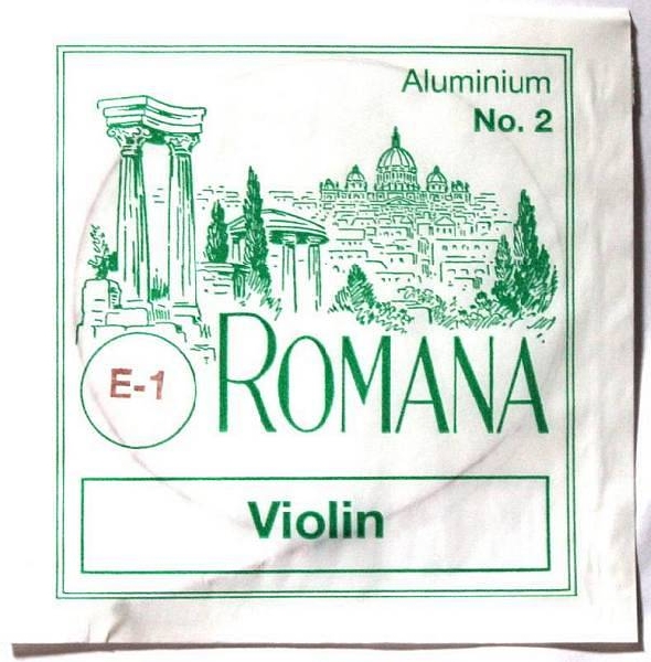 romana muta di corde per violino in acciaio