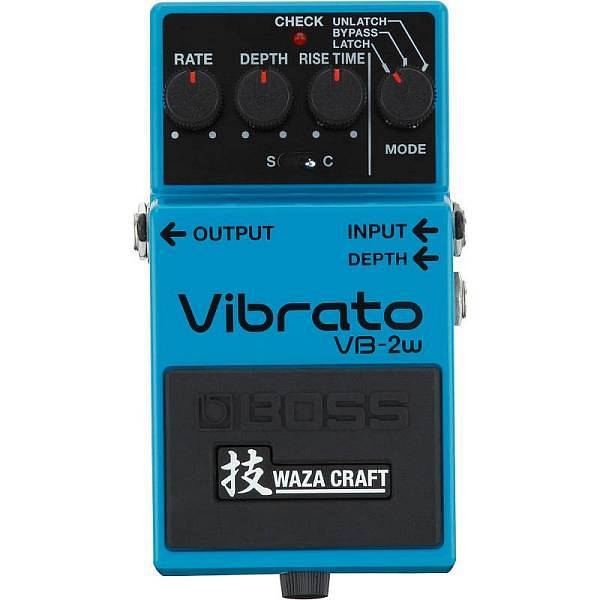 boss vb-2w - pedale vibrato waza craft