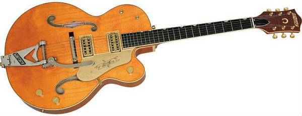 gretsch g6120t-59 vintage select edition '59 chet atkins vintage orange stain lacquer