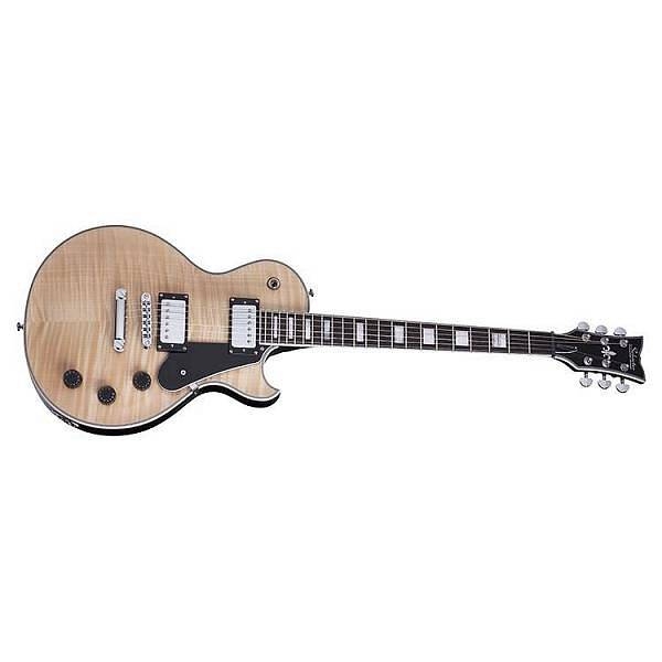 schecter solo-ii custom gnat/blk gloss natural