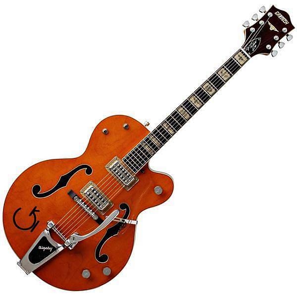 gretsch g6120rhh reverend horton heat w/bigsby eb orange stain lacquer